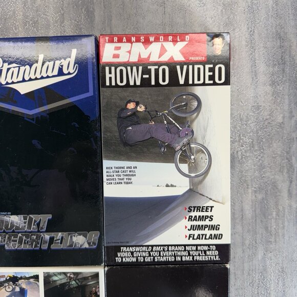 7 BMX VHS Flatland Animal Made In Taiwan Standard Covert Operation Subversion - Picture 3 of 13